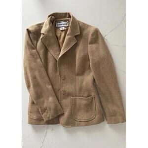 Bobbie Brooks Vintage Women's Wool Blend Blazer Jacket Size 5/6 (Size Small)